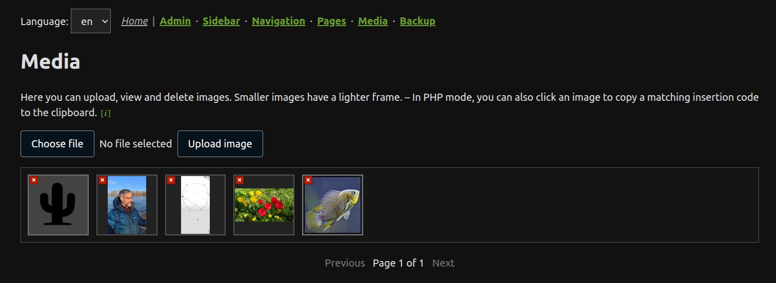Media tool screenshot